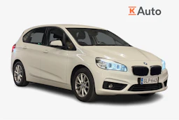 valkoinen BMW 216 2015 kuva 1.