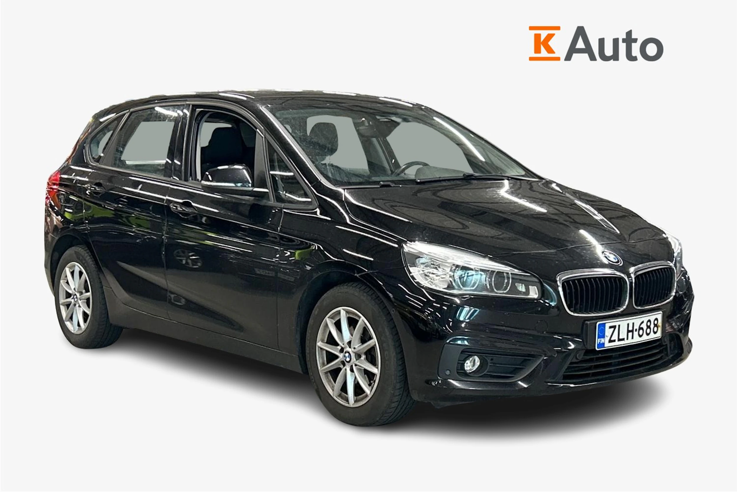 musta BMW 216 2017 kuva 1.