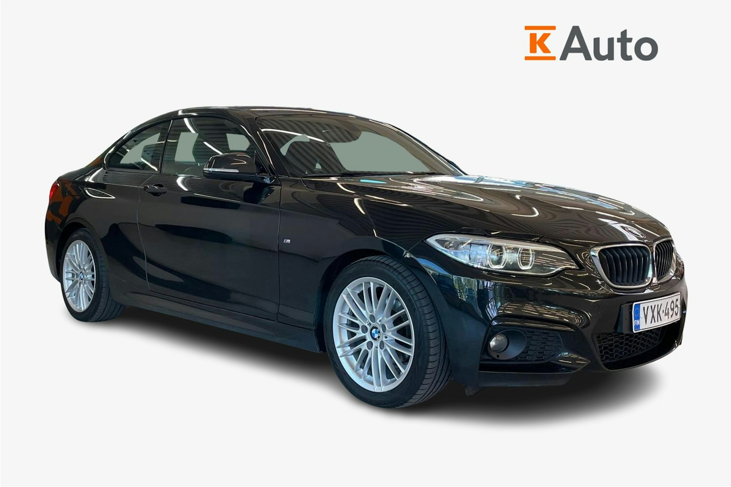Musta BMW 218 2014 kuva 1.