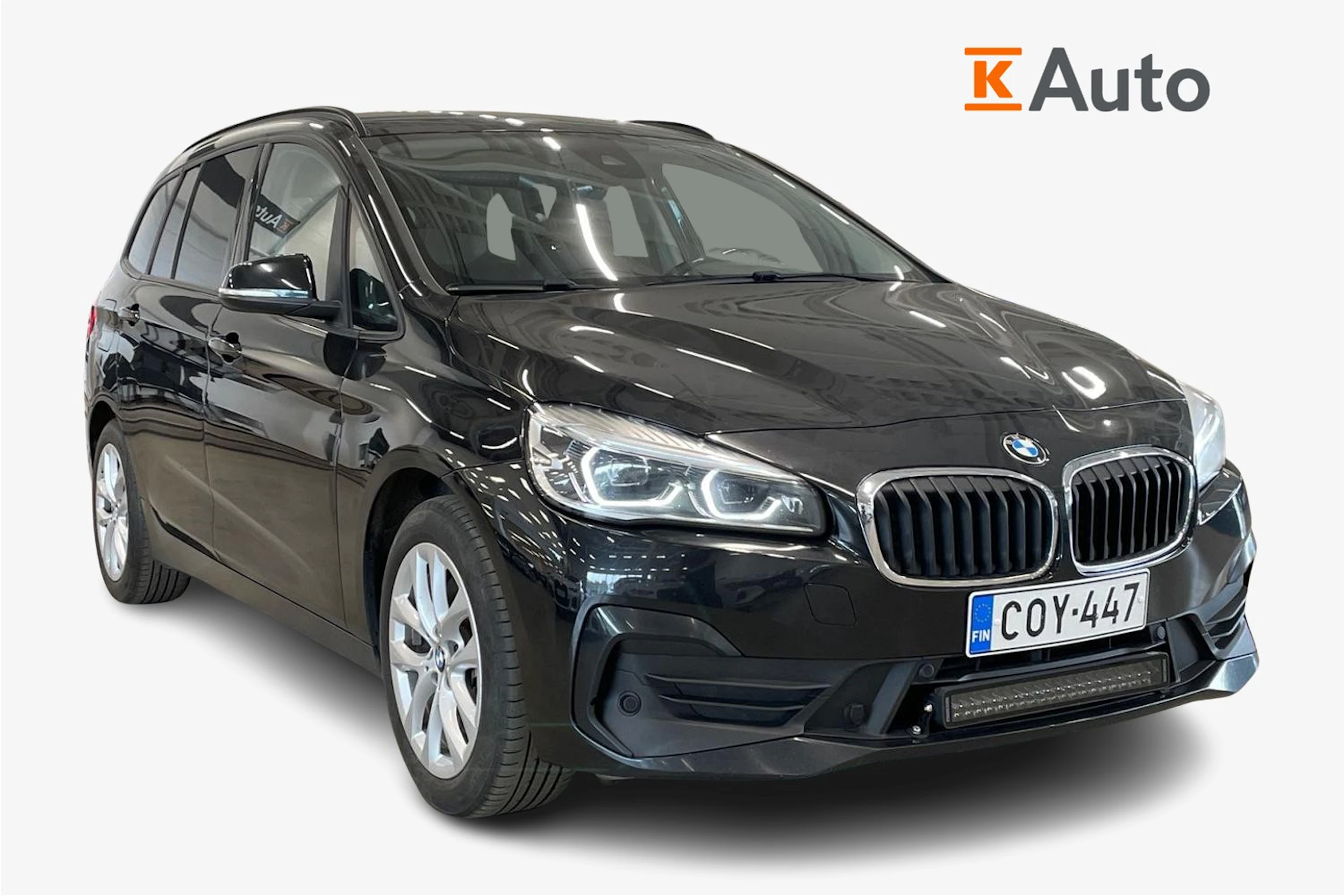 musta BMW 218 2021 kuva 1.