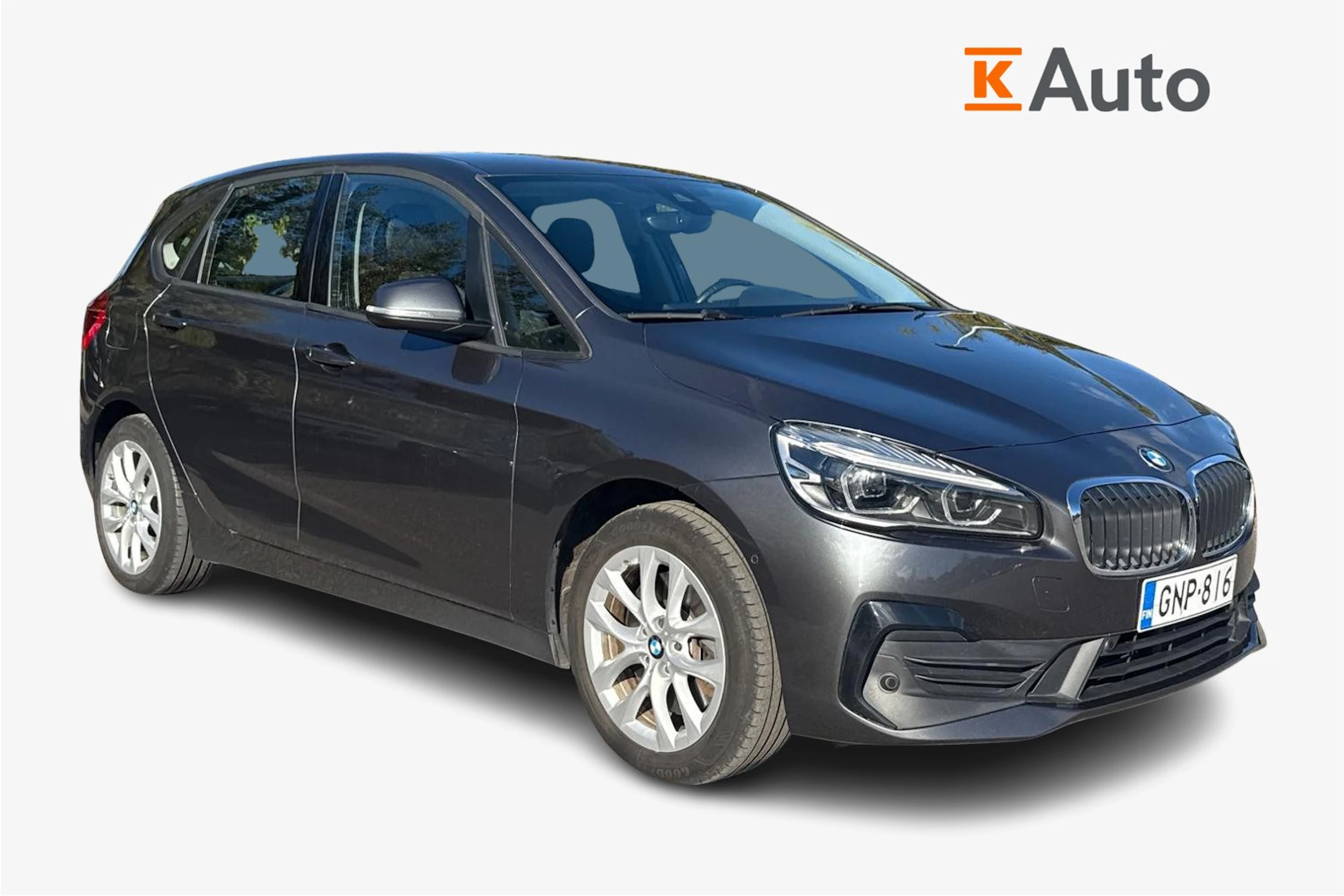 harmaa BMW 225 2020 kuva 1.