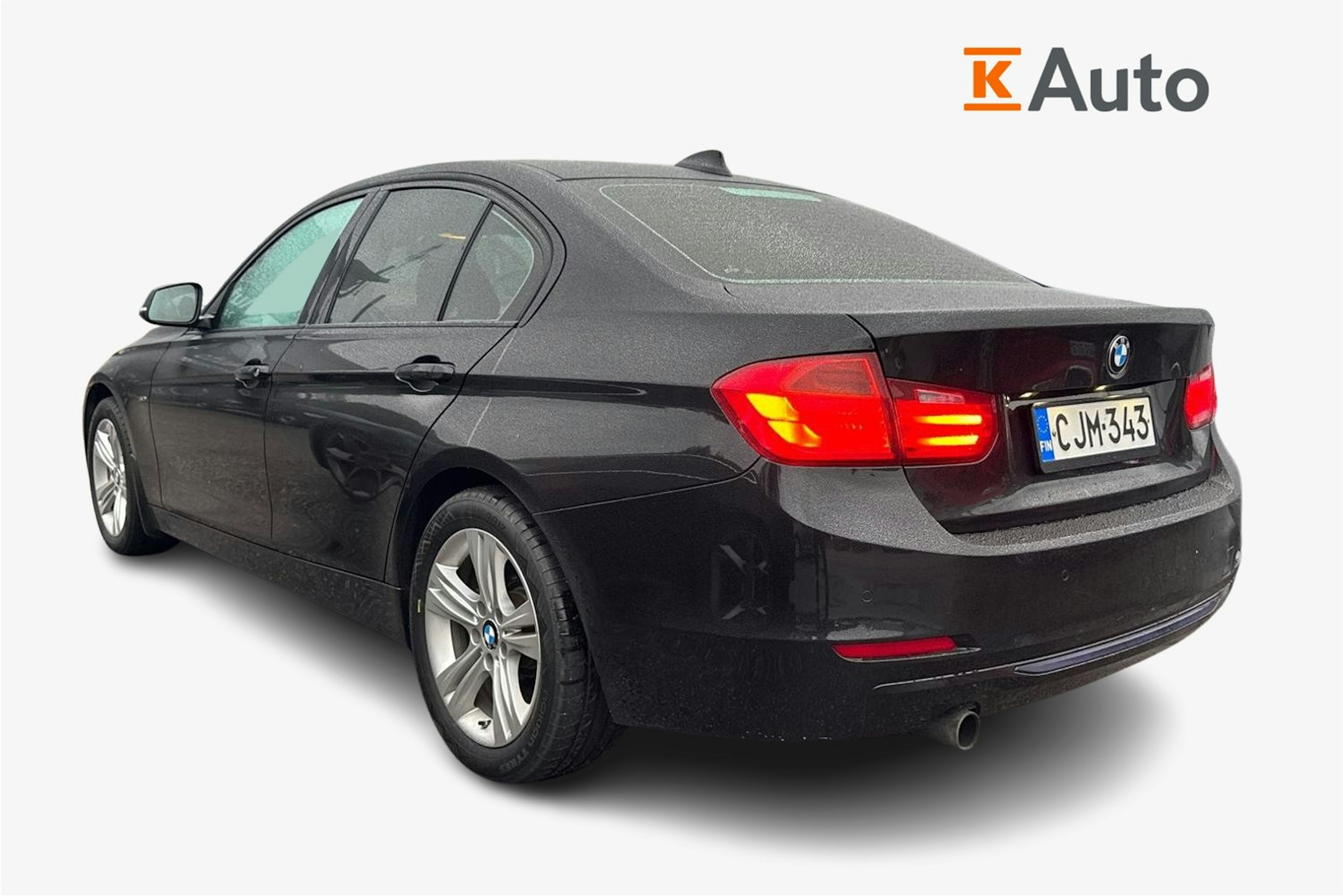 musta BMW 316 2014 kuva 2.