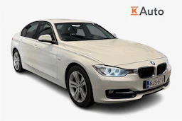 valkoinen BMW 316 2014 kuva 1.