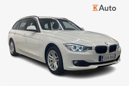 valkoinen BMW 316 2014 kuva 1.