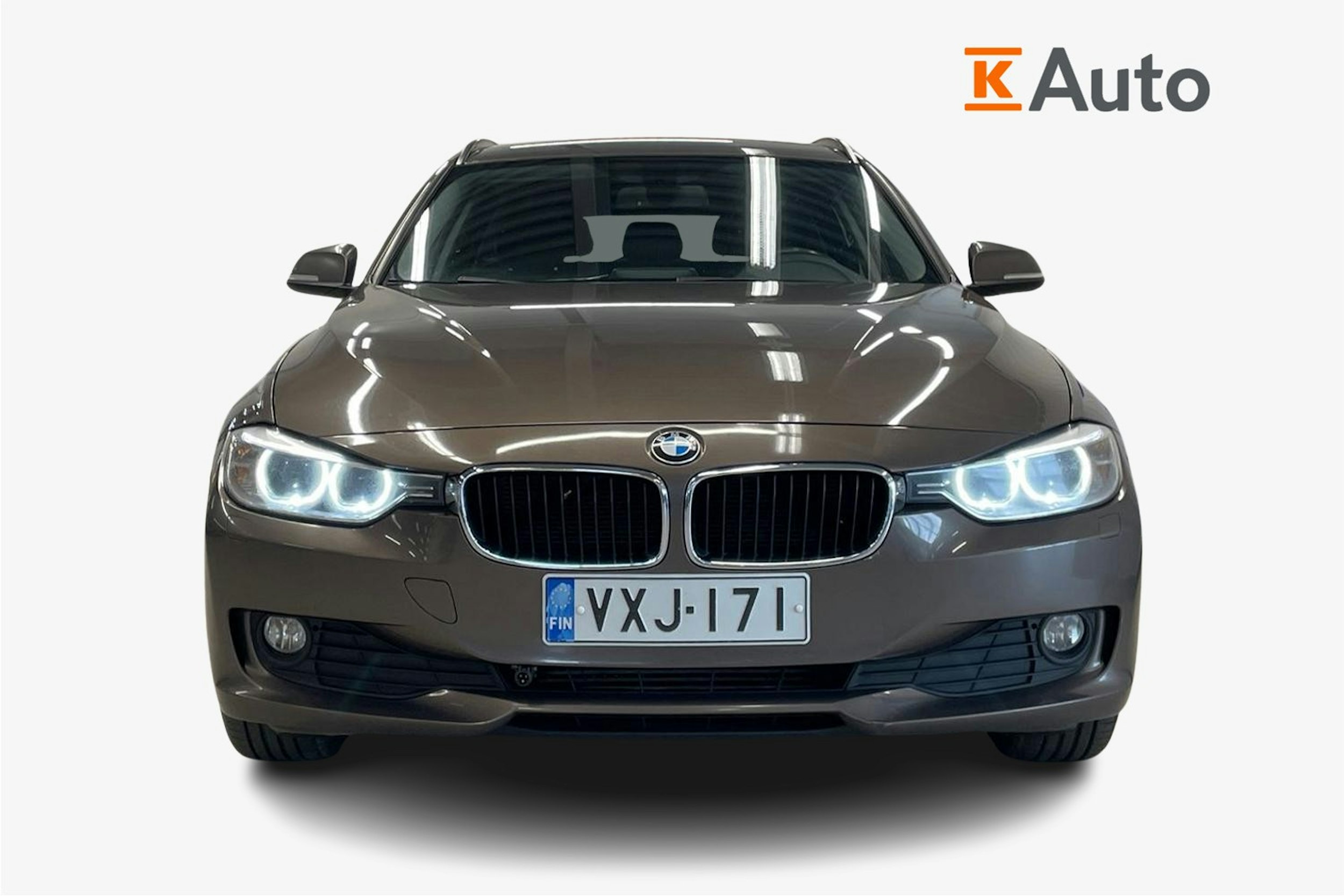 Ruskea (beige) BMW 316 2014 kuva 5.
