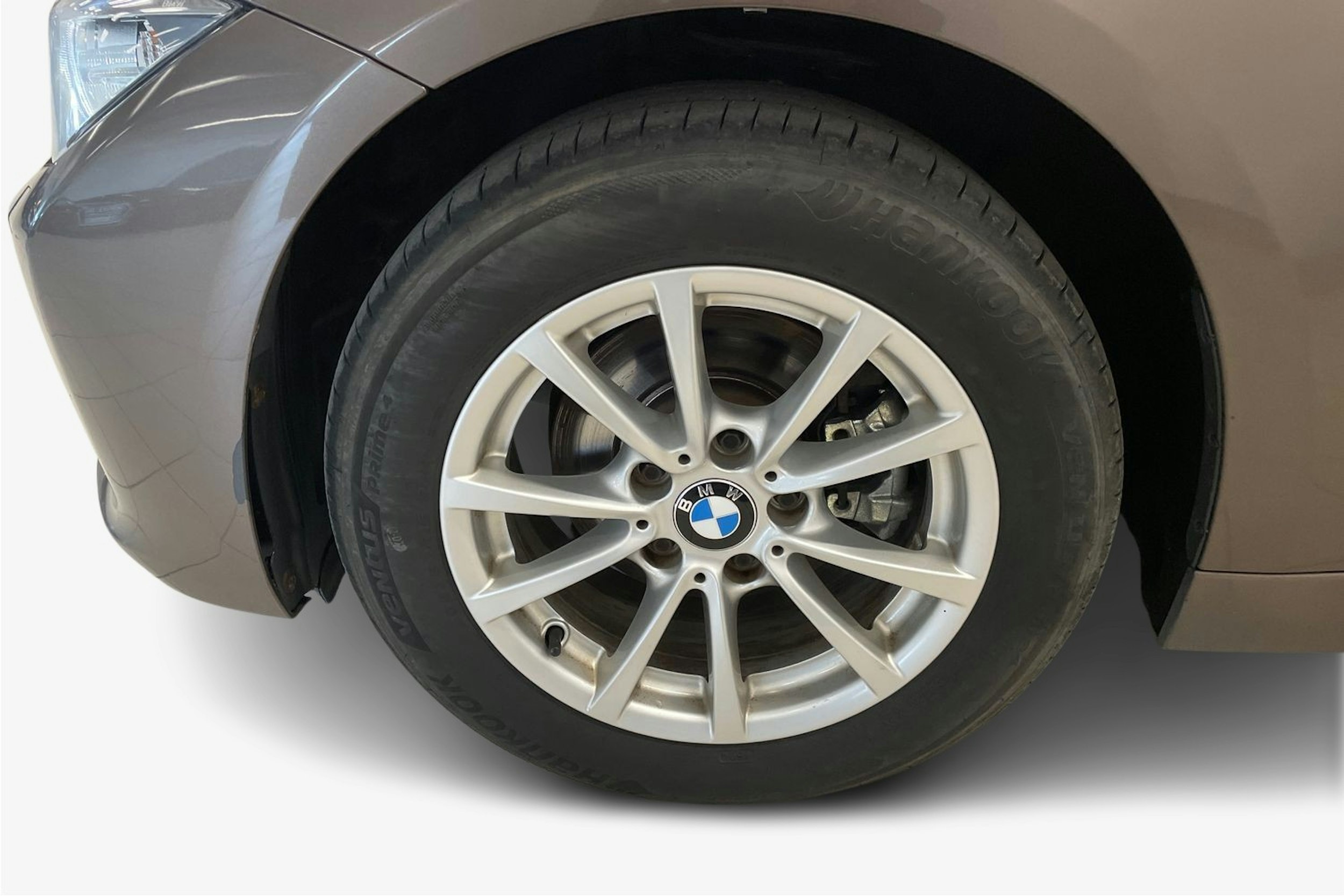 Ruskea (beige) BMW 316 2014 kuva 11.