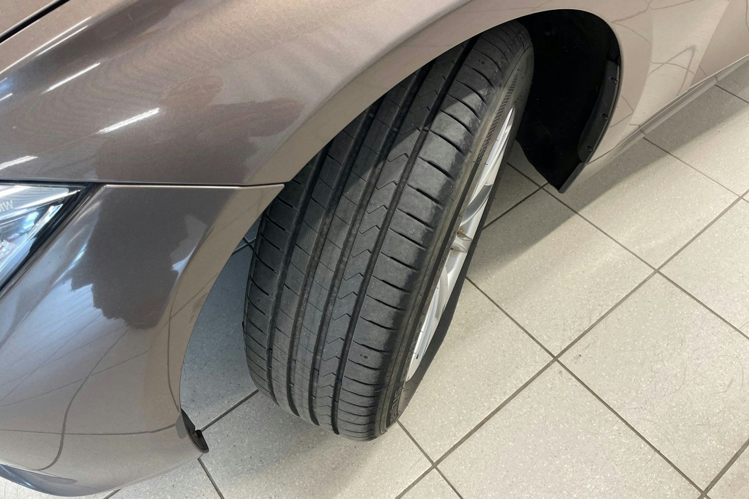 Ruskea (beige) BMW 316 2014 kuva 13.