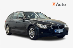 musta BMW 316 2015 kuva 1.