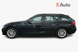 musta BMW 316 2015 kuva 7.