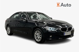 musta BMW 316 2015 kuva 1.