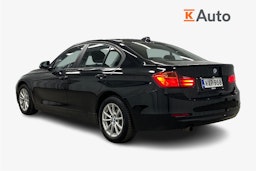 musta BMW 316 2015 kuva 2.