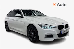 valkoinen BMW 316 2017 kuva 1.