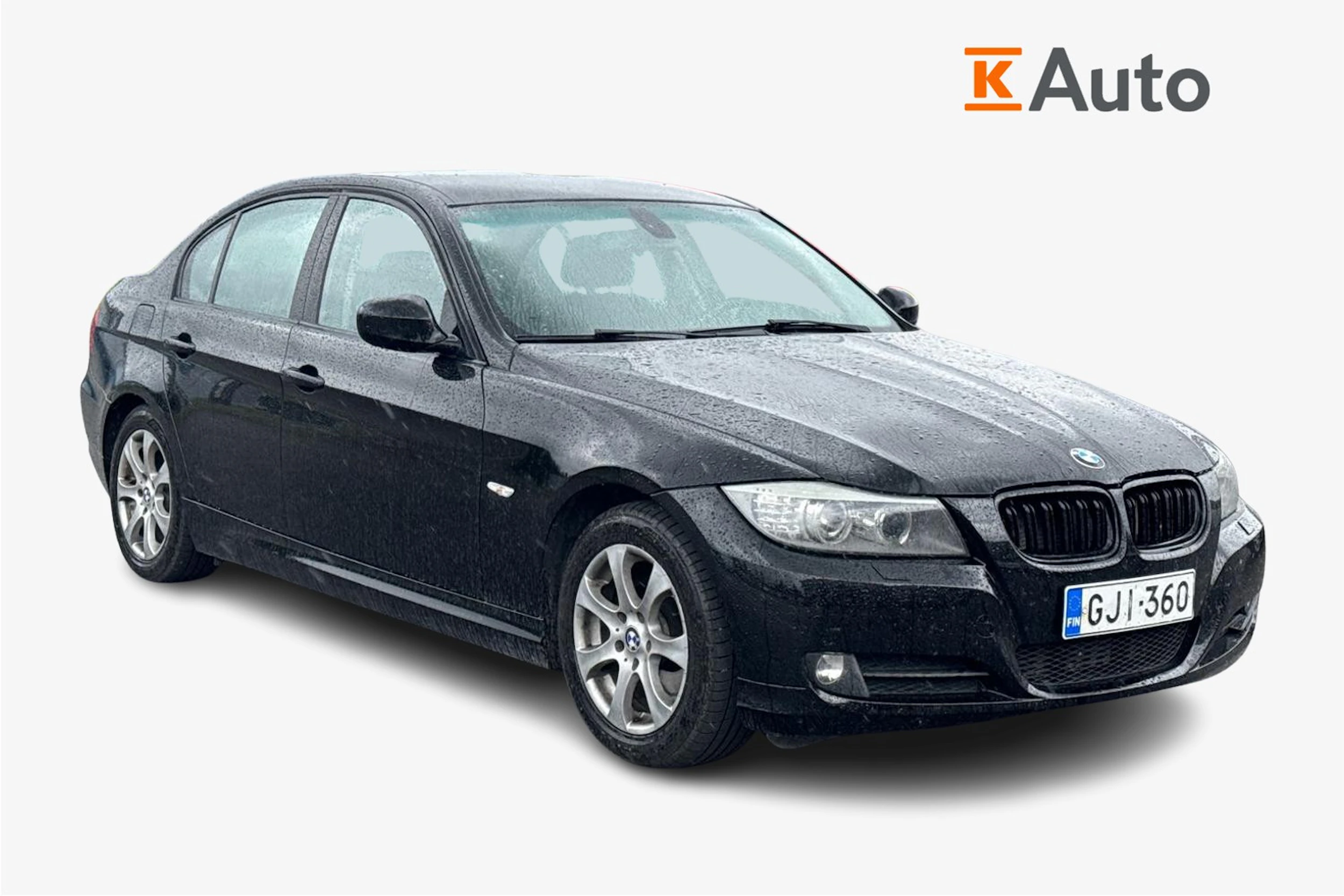 musta BMW 318 2011 kuva 1.
