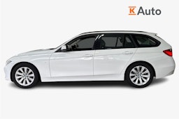 Valkoinen BMW 318 2013 kuva 6.