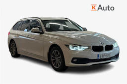 valkoinen BMW 318 2015 kuva 1.