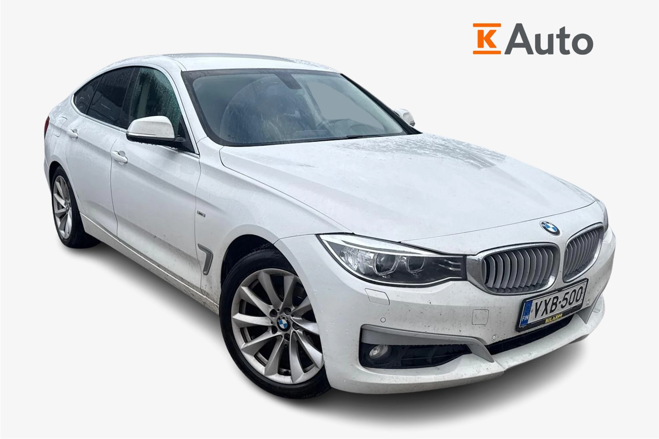 valkoinen BMW 318 Gran Turismo 2013 kuva 1.