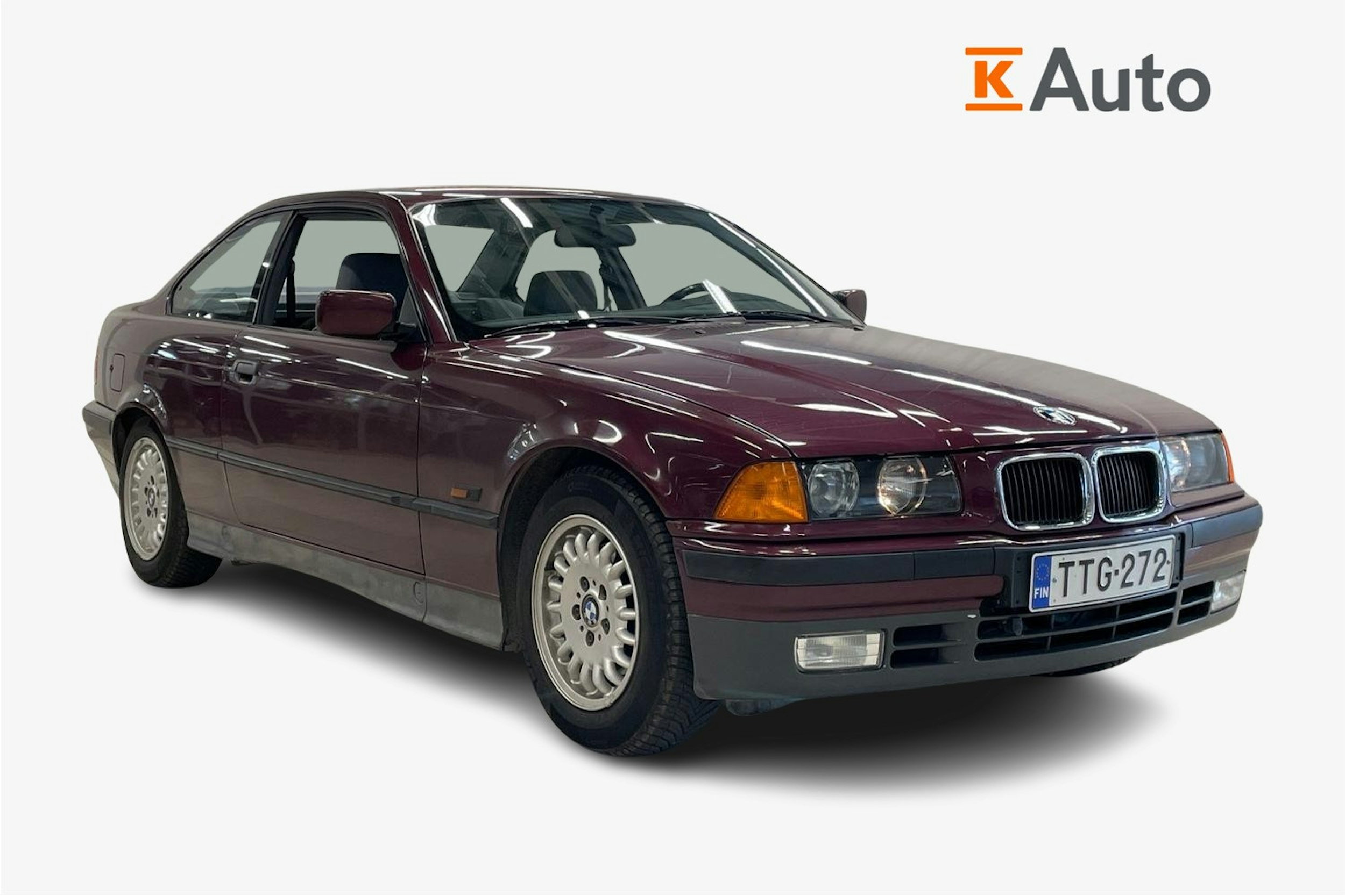 punainen BMW 320 1994 kuva 1.