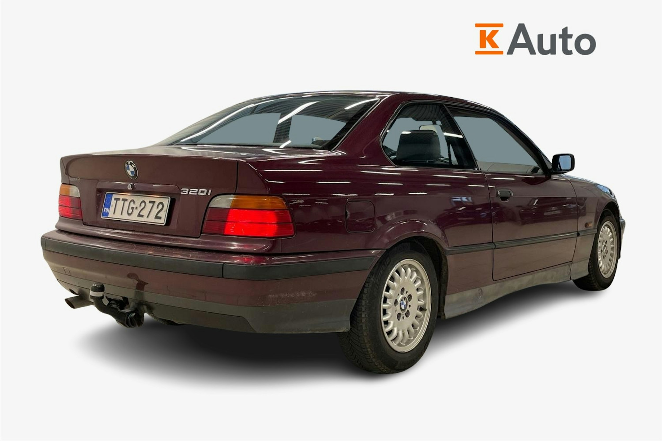 punainen BMW 320 1994 kuva 2.