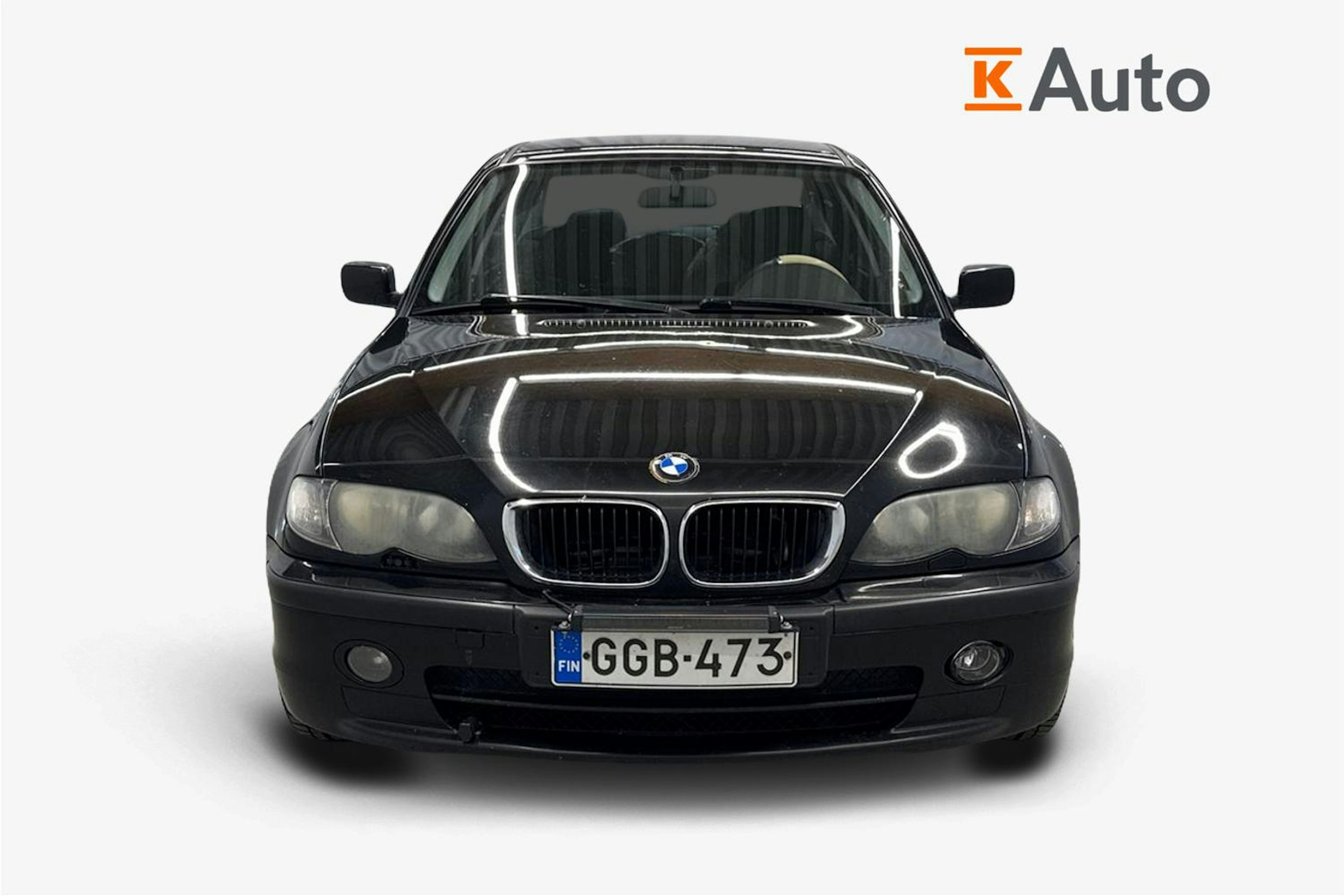 musta BMW 320 2004 kuva 5.