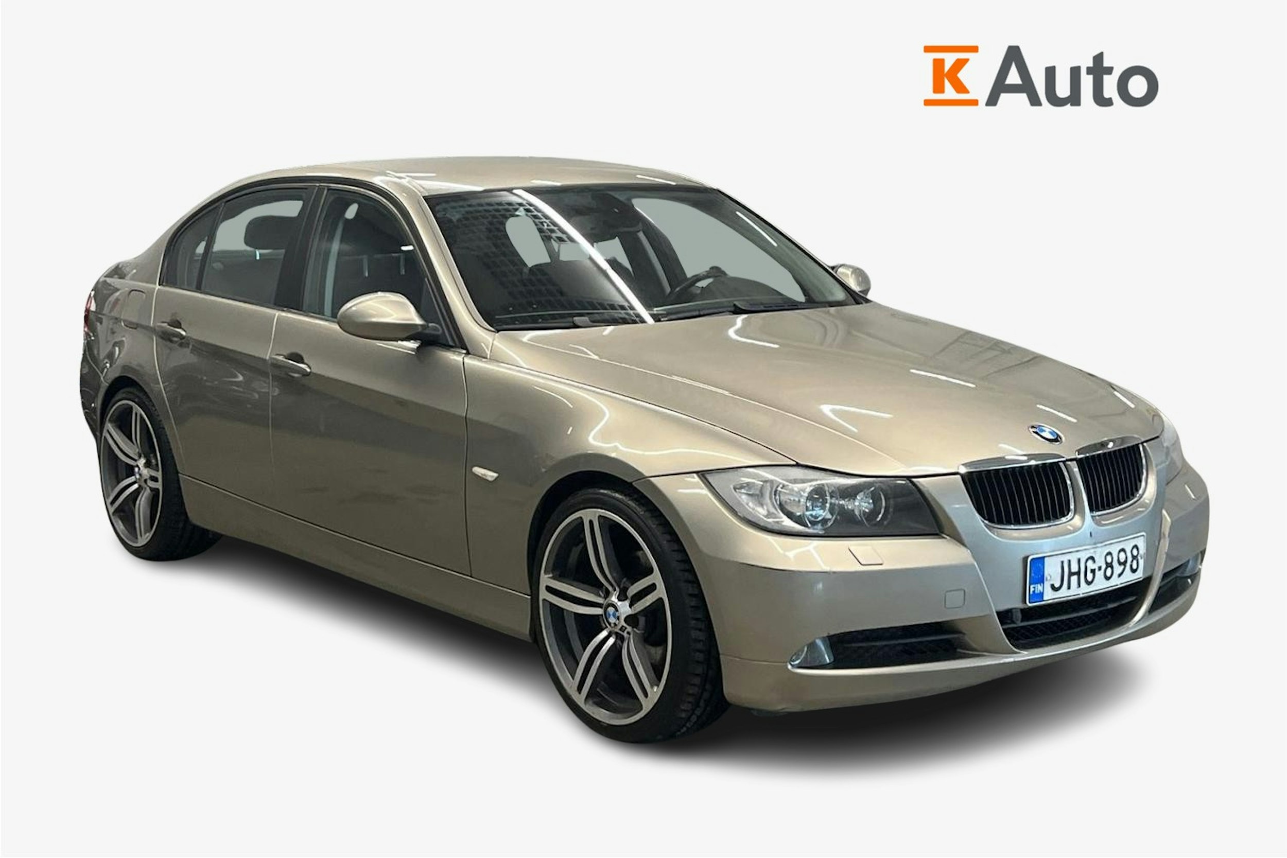 ruskea (beige) BMW 320 2007 kuva 1.