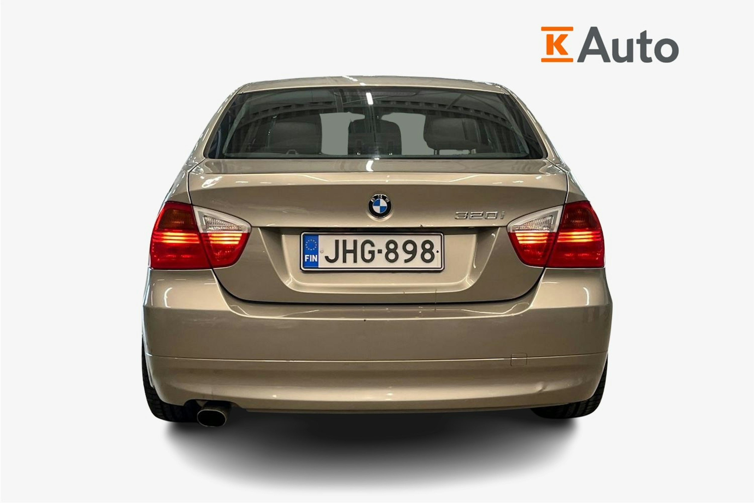 ruskea (beige) BMW 320 2007 kuva 3.