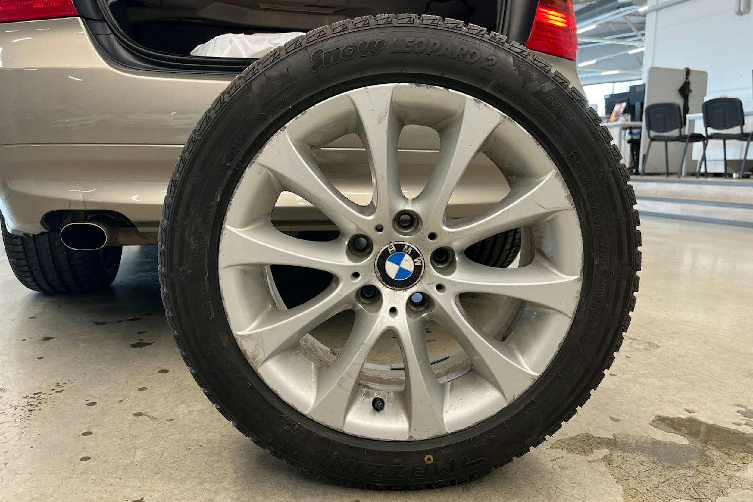 ruskea (beige) BMW 320 2007 kuva 20.