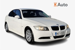 valkoinen BMW 320 2008 kuva 1.