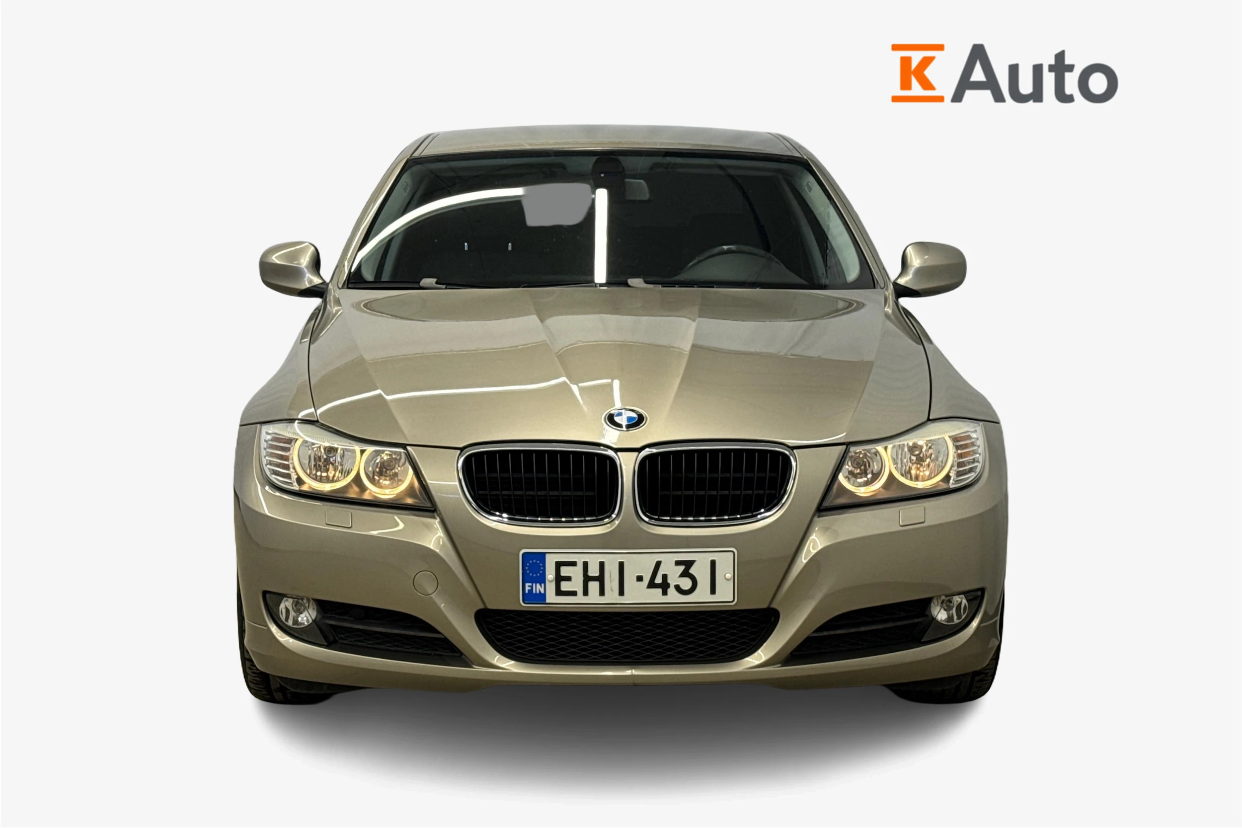 ruskea (beige) BMW 320 2009 kuva 4.