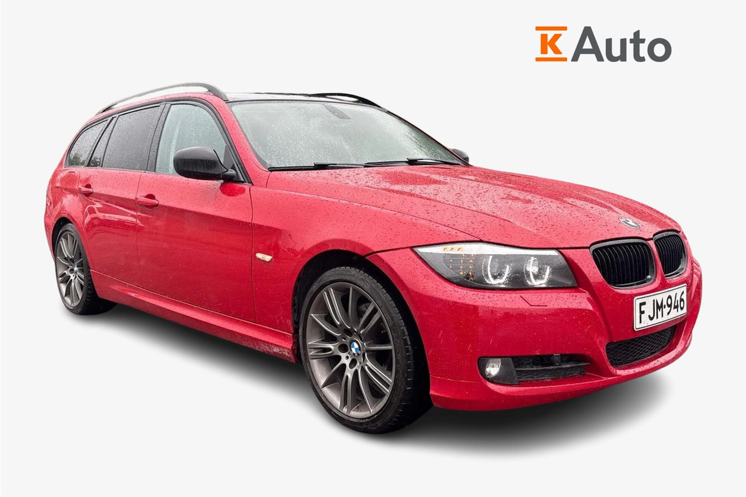 Punainen BMW 320 2009 kuva 1.