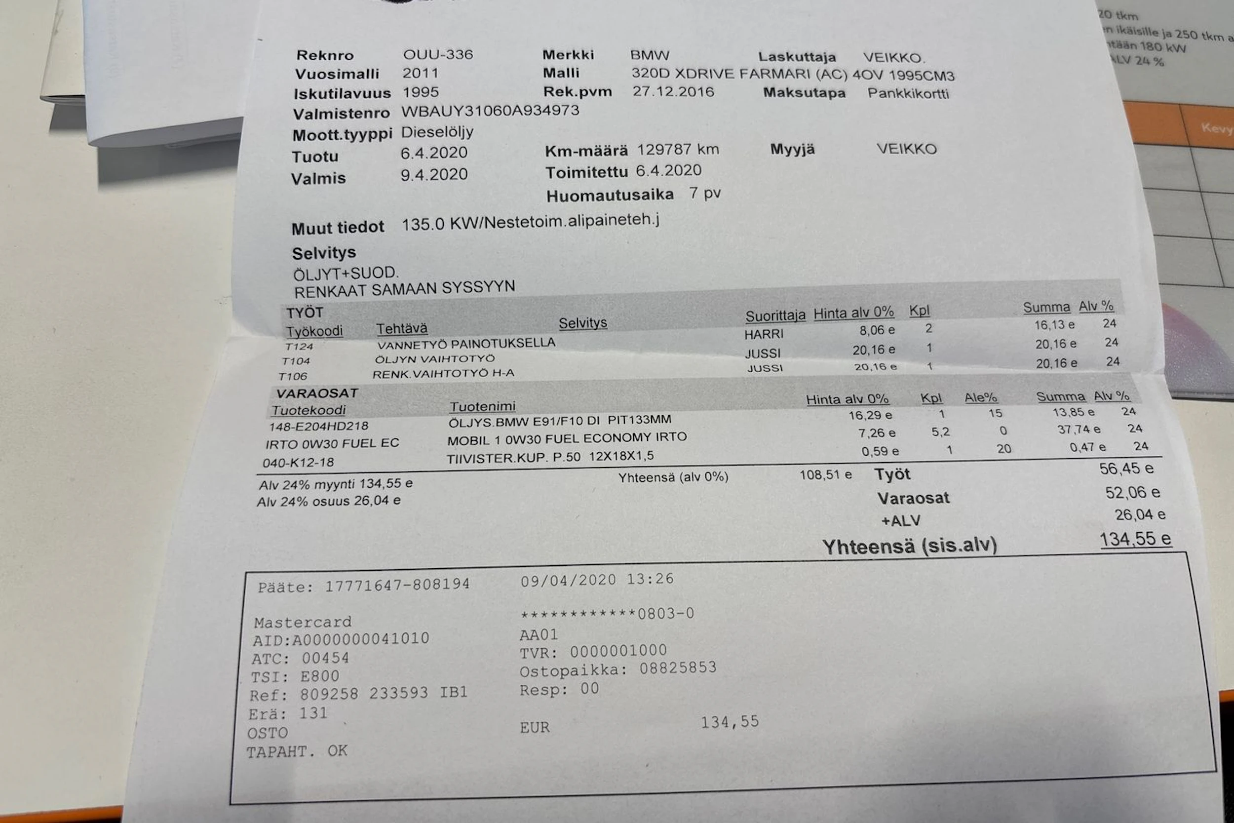 musta BMW 320 2011 kuva 25.
