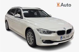 valkoinen BMW 320 2013 kuva 1.