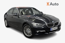musta BMW 320 2013 kuva 1.