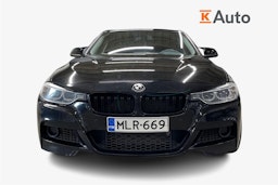 musta BMW 320 2013 kuva 5.