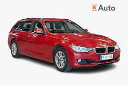 punainen BMW 320 2013 kuva 1.