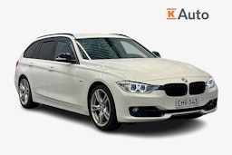 valkoinen BMW 320 2014 kuva 1.