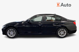 musta BMW 320 2014 kuva 5.