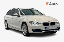 valkoinen BMW 320 2014 kuva 1.