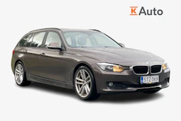 ruskea (beige) BMW 320 2014 kuva 1.