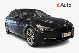 musta BMW 320 2014 kuva 1.