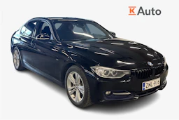 musta BMW 320 2014 kuva 1.