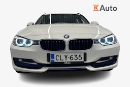 valkoinen BMW 320 2015 kuva 4.
