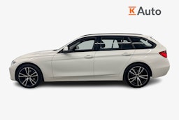 valkoinen BMW 320 2015 kuva 5.