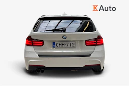 valkoinen BMW 320 2015 kuva 4.