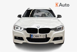 valkoinen BMW 320 2015 kuva 5.