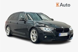 musta BMW 320 2015 kuva 1.