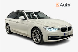 valkoinen BMW 320 2016 kuva 1.