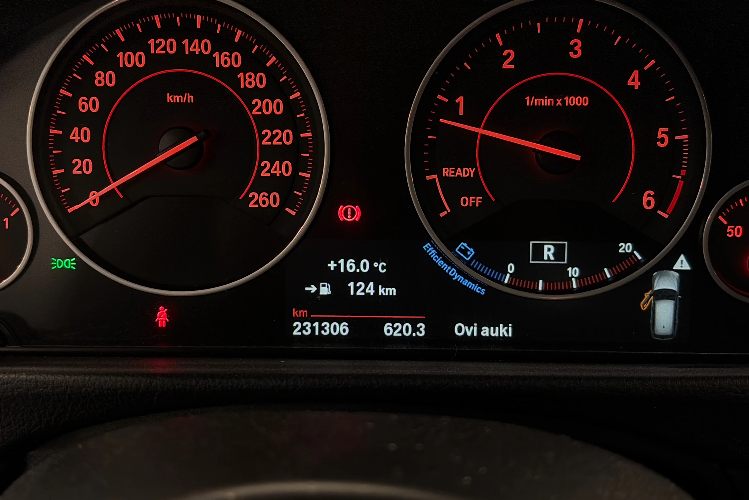 hopea BMW 320 2016 kuva 8.