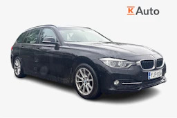 musta BMW 320 2016 kuva 1.