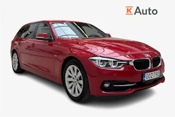 punainen BMW 320 2017 kuva 1.