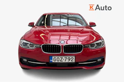punainen BMW 320 2017 kuva 4.